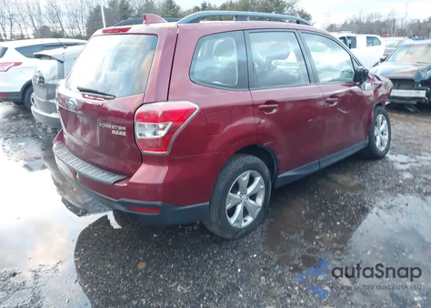 2016 Subaru Forester 2.5I from USA, damaged, VIN JF2SJABC2GH452144